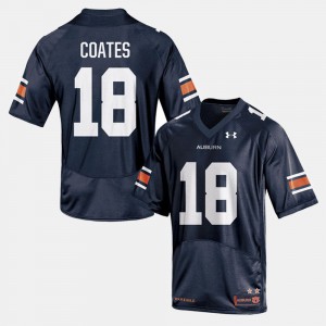 Auburn Tigers #18 For Men Sammie Coates Jersey Navy Player College Football 481884-150