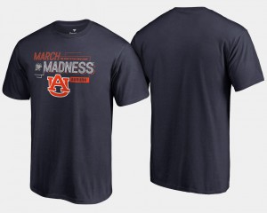 Tigers Men's T-Shirt Navy 2018 March Madness Bound Airball Basketball Tournament NCAA 122992-578
